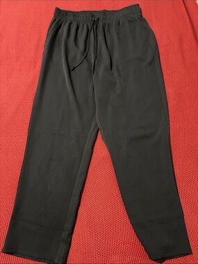MELLODAY Black Womens Drawstring Pants